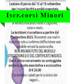 Iscrizioni Adolescenti